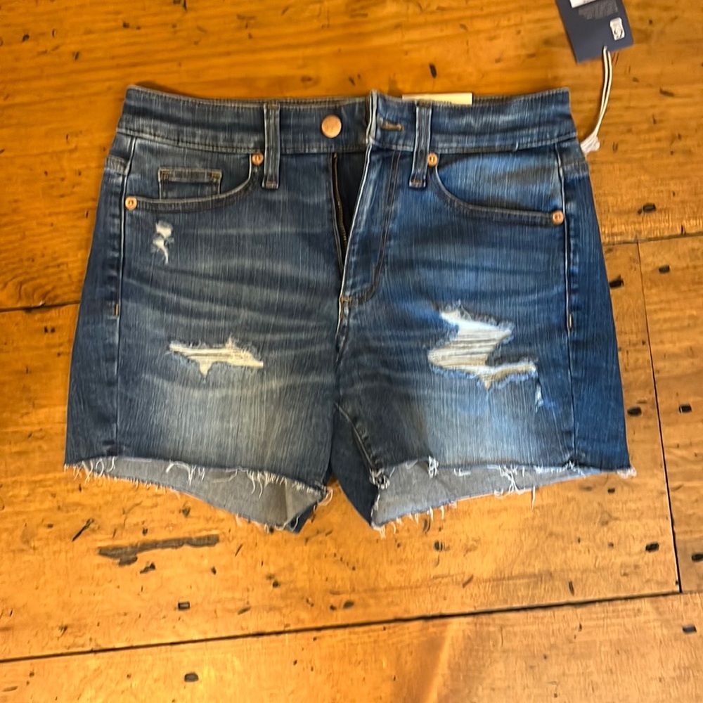 Jean shorts distressed by Universal Threads size 0